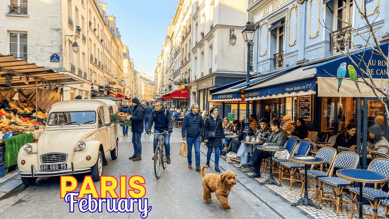 7 February 2026 ☀️ Quartier Latin to City Center | Unexpected Finds, Hidden Streets | 4K Paris Walk