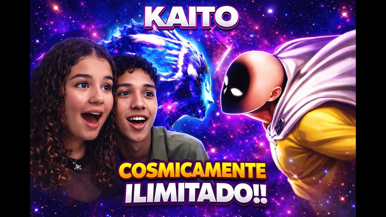MINHA MULHER REAGE Saitama x Garou Cósmico (One Punch Man) | Cosmicamente Ilimitado | Kaito