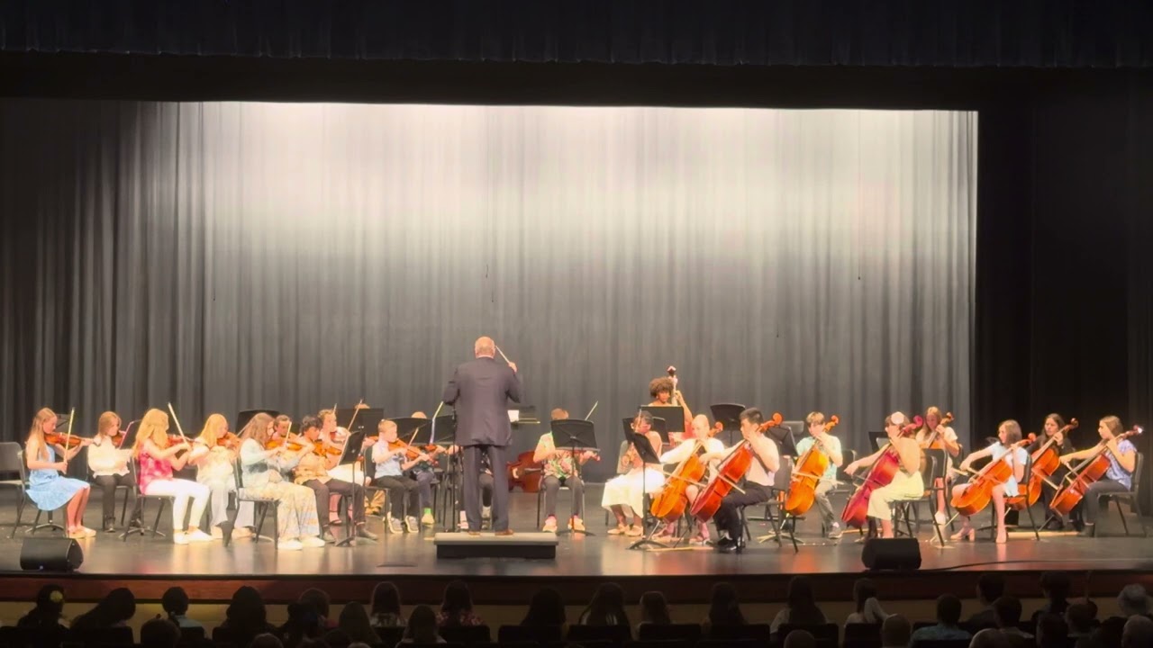 RC Edwards 6th Grade 2025 Spring Orchestral Performance