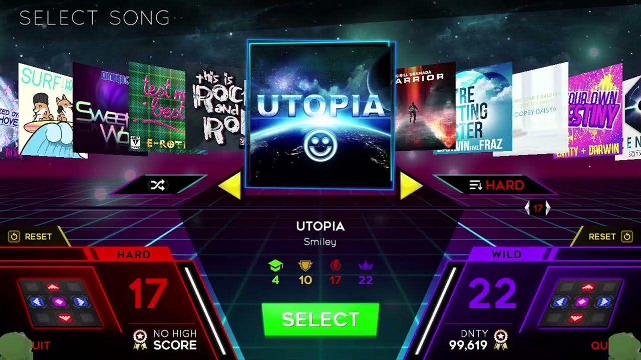 [StepManiaX] Utopia (HARD / WILD)