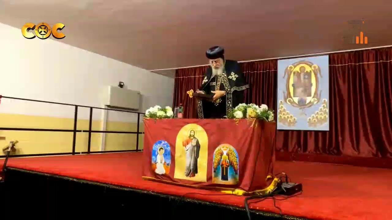 pope tawadros ll weekly sermon