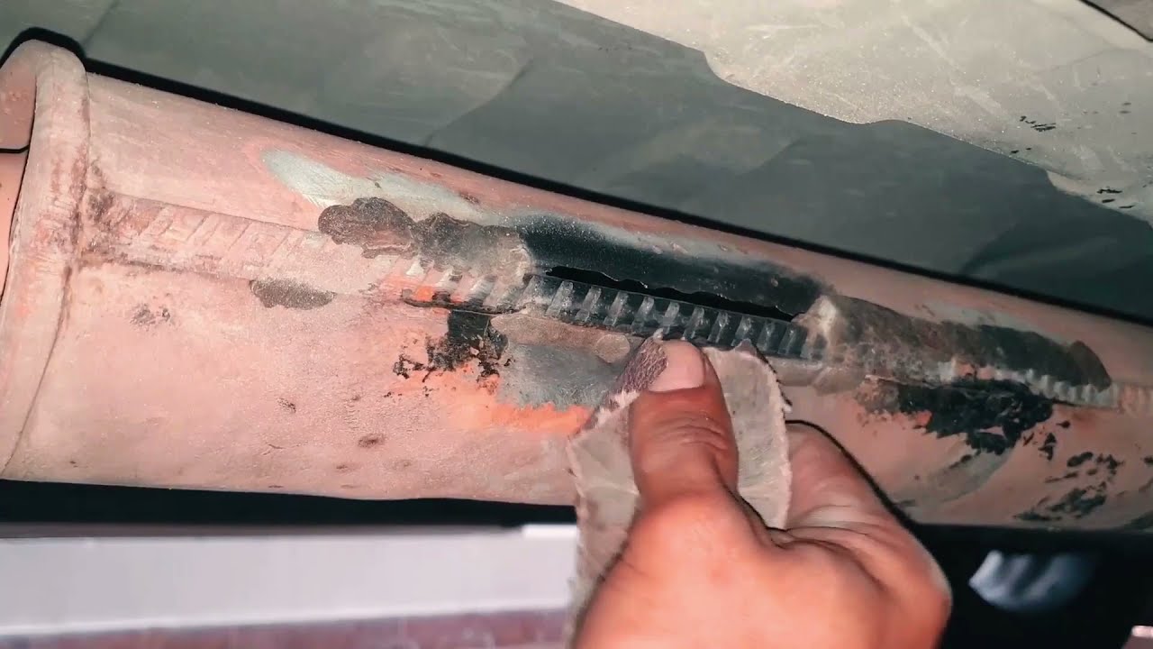 REPARAR EL EXOSTO DE TU AUTO EN CASA