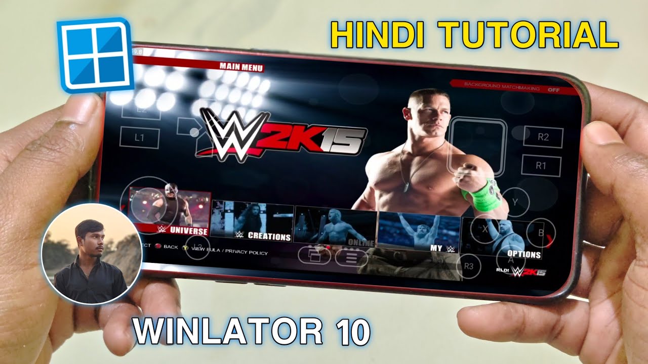 🔥 WWE 2K15 BEST SETTINGS IN WINLATOR V10 🔥| How To Unlock Everything 🔓
