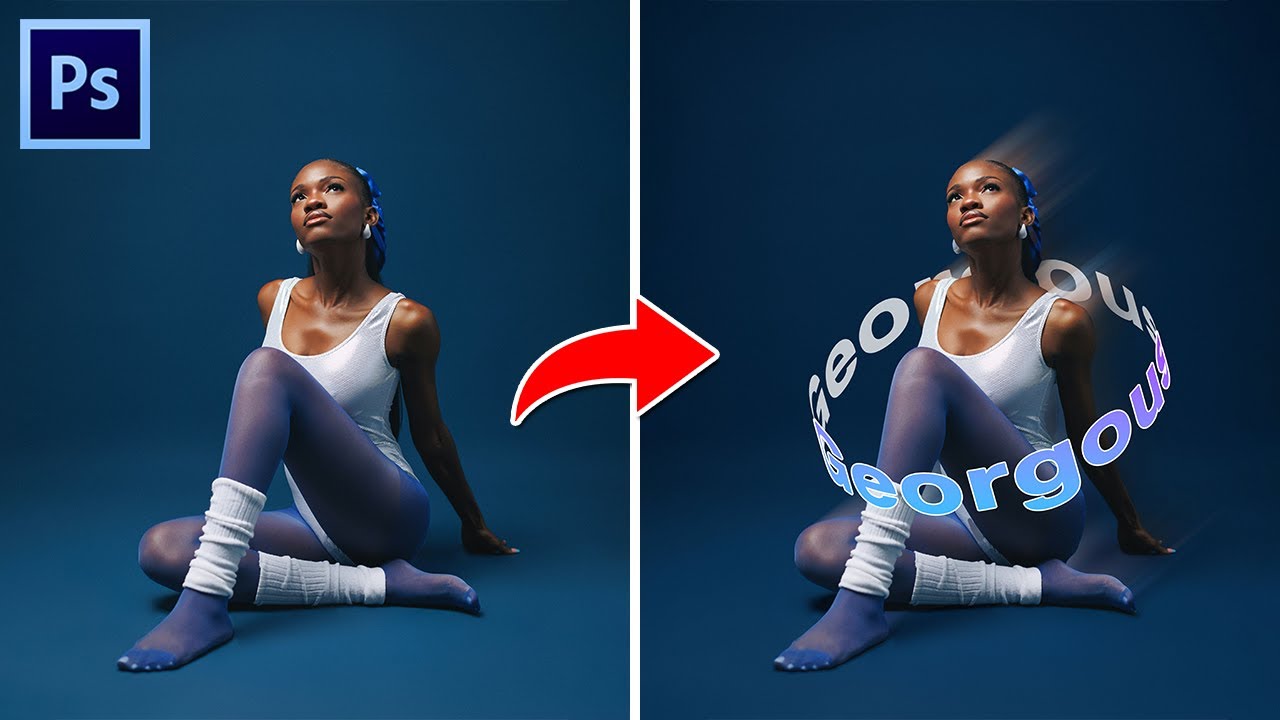 Cara Membuat Typograhpy Teks Melingkar di Photoshop