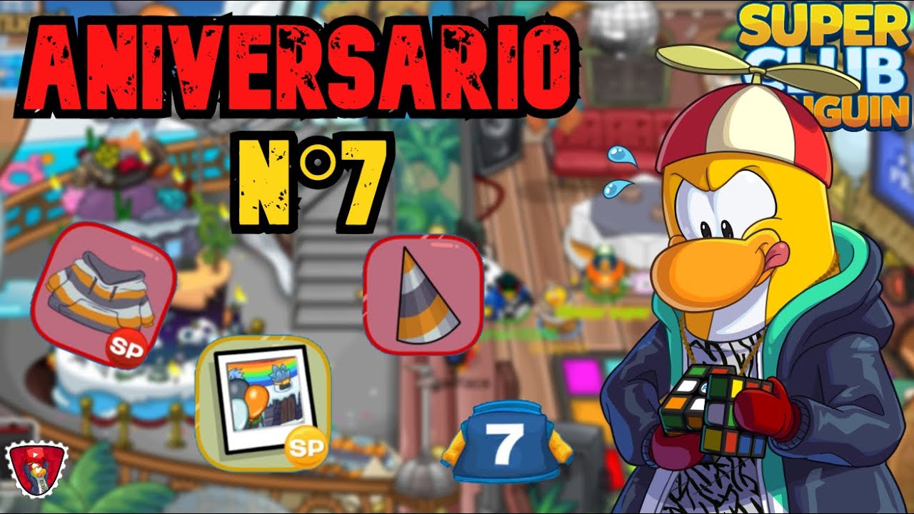 ¡EL ANIVERSARIO N°7 DE SUPER CLUB PENGUIN! | Super Club Penguin 2023 | Gospino