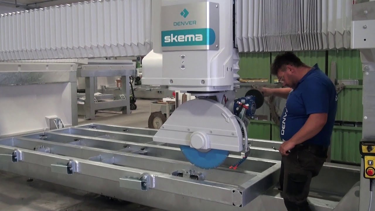 STONE Denver Skema bridge saw C180°/fresa a ponte C180°