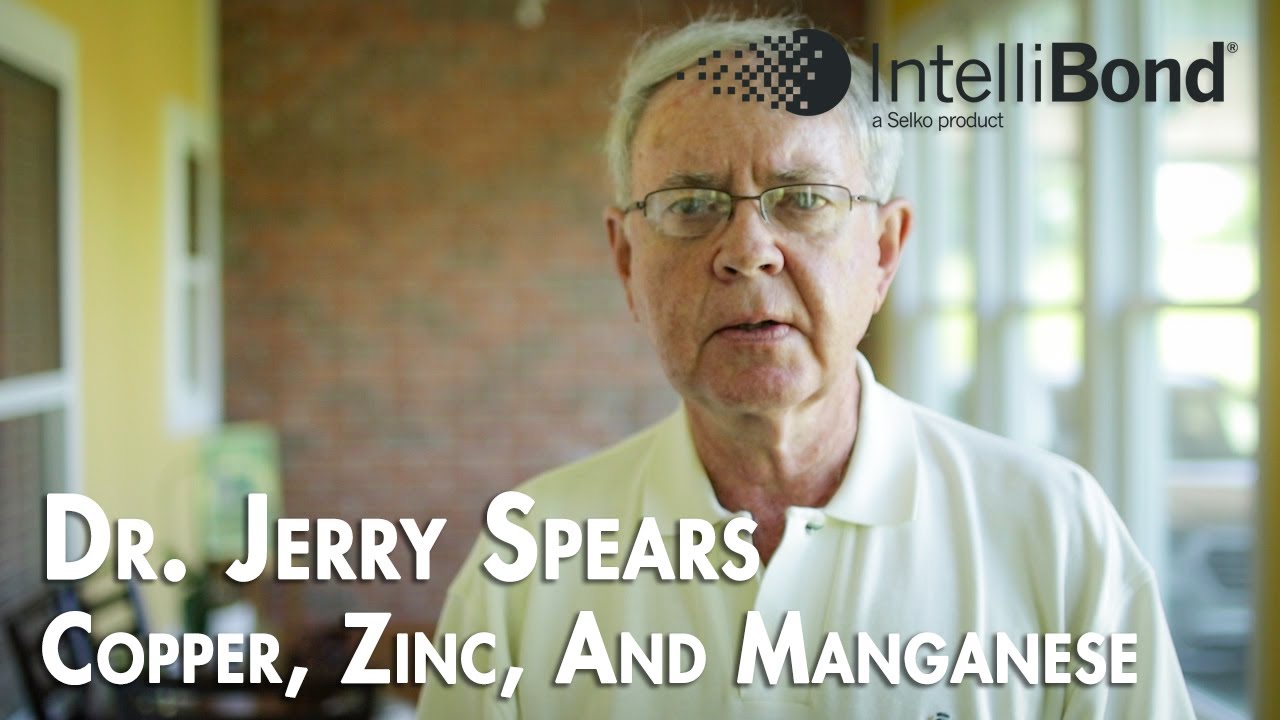 Copper, Zinc and Manganese - Dr. Jerry Spears | IntelliBond