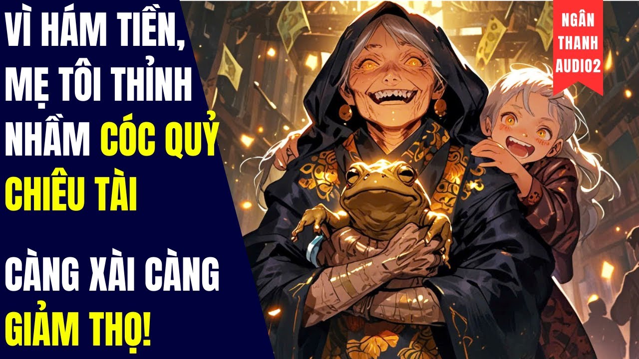 VÌ HÁM TIỀN, MẸ TÔI THỈNH NHẦM CÓC QUỶ CHIÊU TÀI, CÀNG XÀI CÀNG GIẢM THỌ | TRUYỆN AUDIO | KINH DỊ