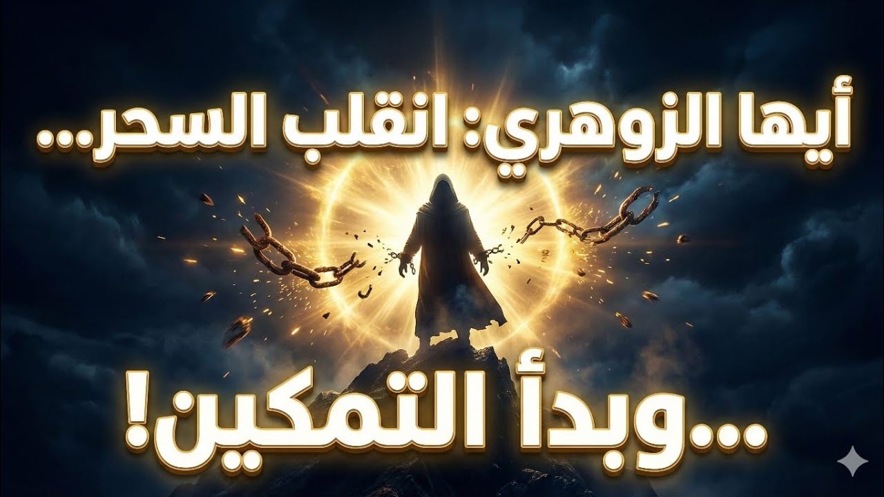 أيها الزوهري... السحر الذي دُفن لك إنقلب عليهم وبدأ تمكينك الآن