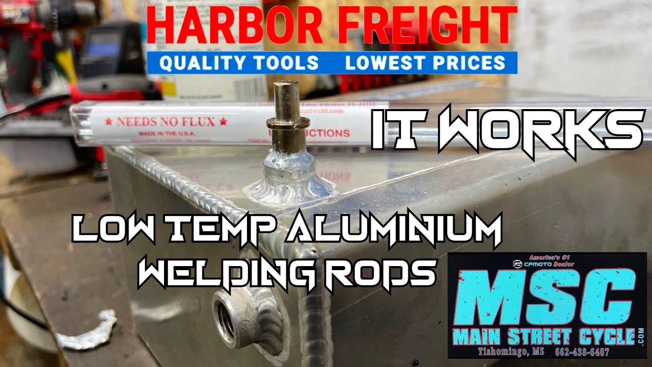 harbor freight aluminum welding rods