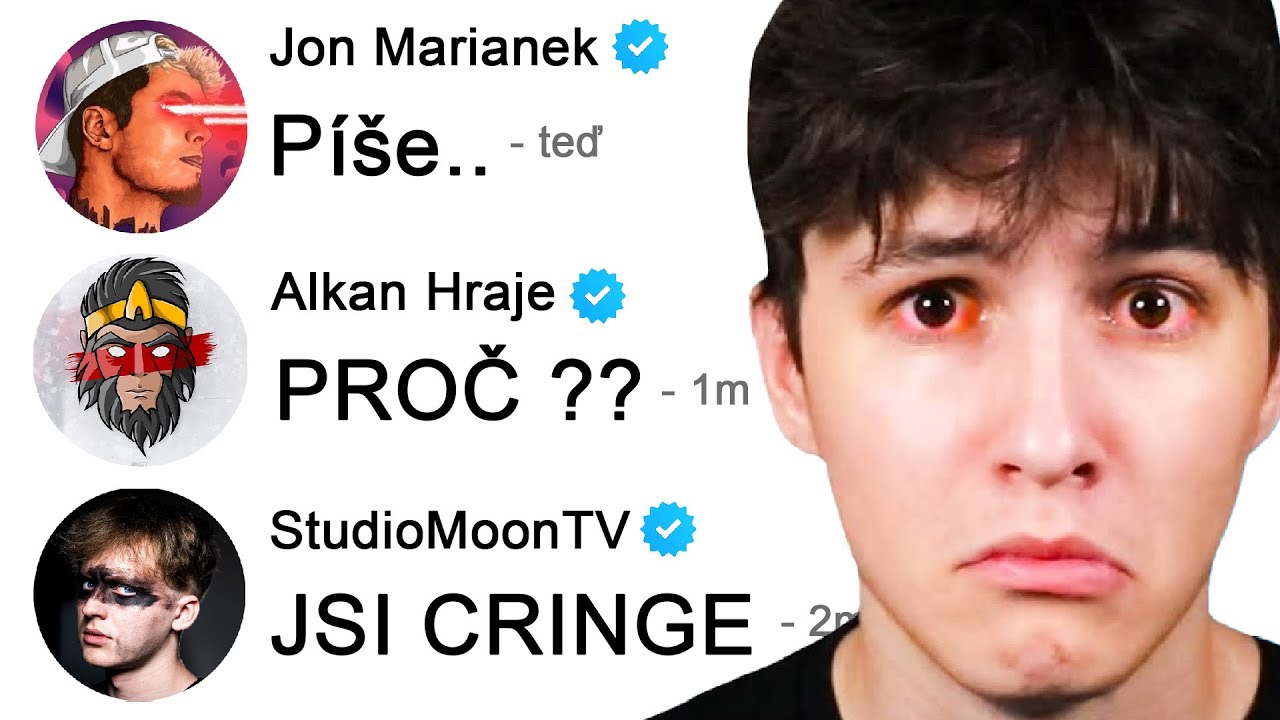 Napsal Jsem Youtuberům Jestli Si U Nich Můžu Zahrát..