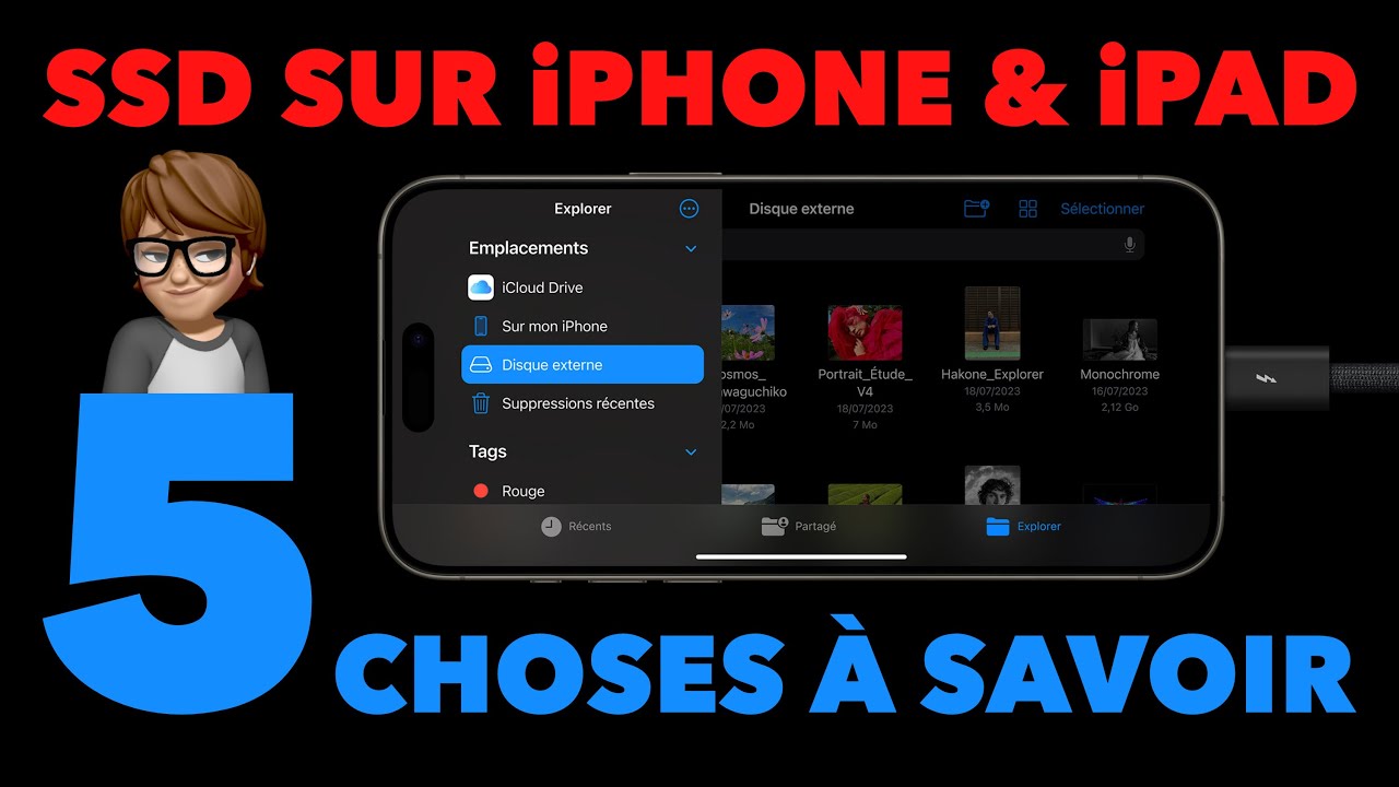 5 choses à savoir si vous utilisez un SSD sur votre iPad ou iPhone ! (+ nouvelle gamme iPad 2024)