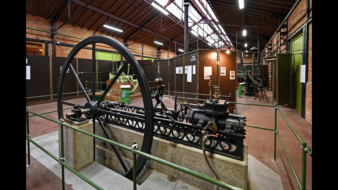 L'énergie de la vapeur  (4K) - Musée Mus'Énergie Ambert - Région Auvergne Rhône Alpes - France