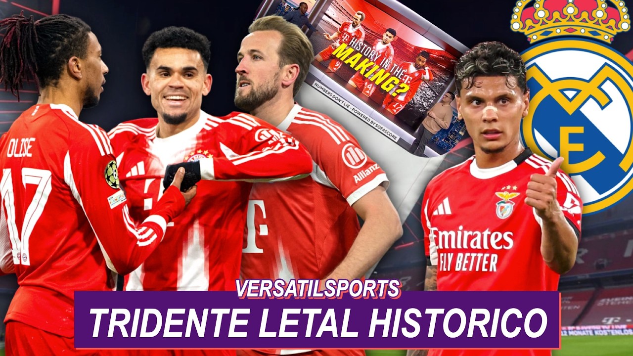 EL TRIDENTE MAS LETAL | LUIS DIAZ en el MEJOR ATAQUE de LA HISTORIA | RICHARD RIOS vs REAL MADRID