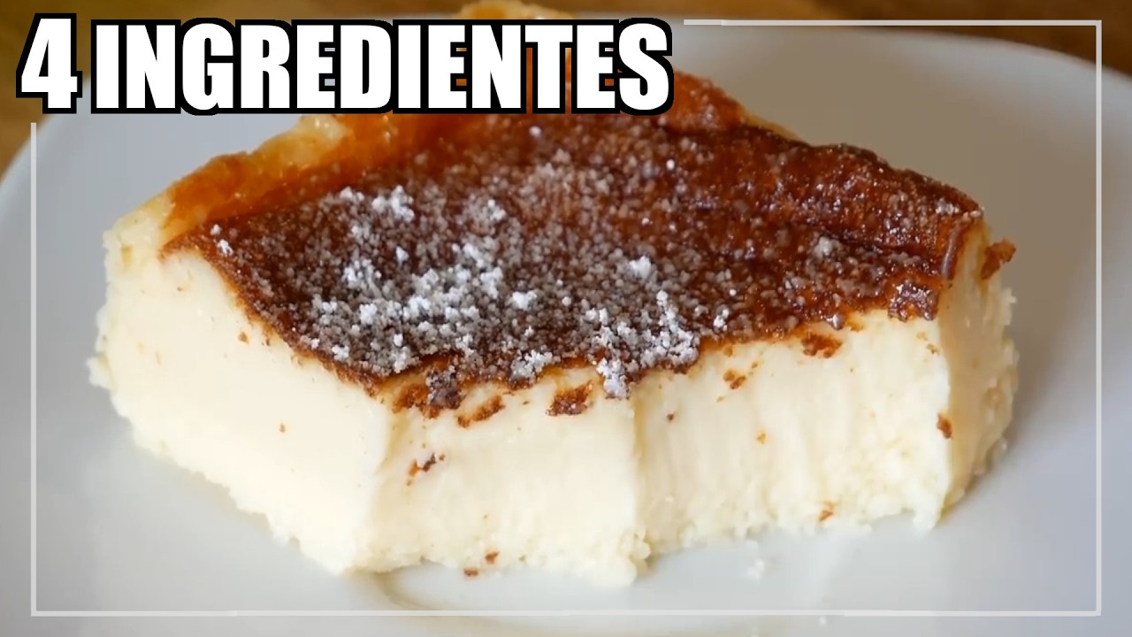 3 POSTRES con solo 4 INGREDIENTES ¡Recetas FÁCILES y DELICIOSAS!