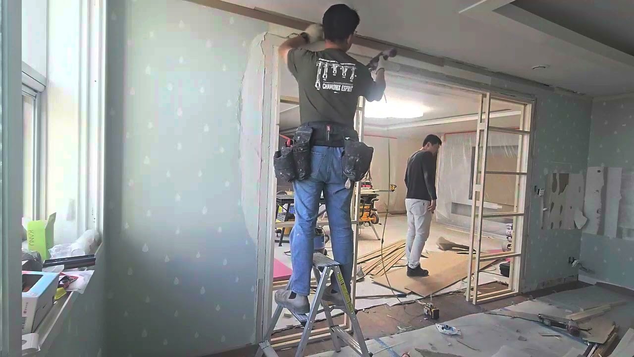 에어컨 실외기실  방음#보온#포켓문