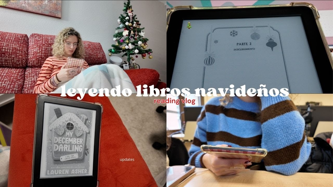 LEYENDO LIBROS NAVIDEÑOS (reading vlog) l BOOKMAS 23 📚🎄🎀