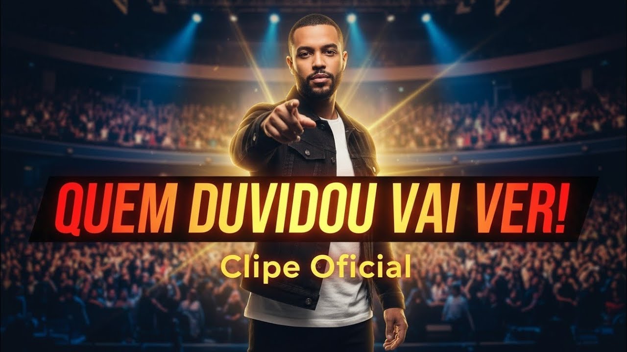 Quem Duvidou Vai Ver! Clipe Oficial #2026 #musica #fe #gospelmusic #trap #music #deus 