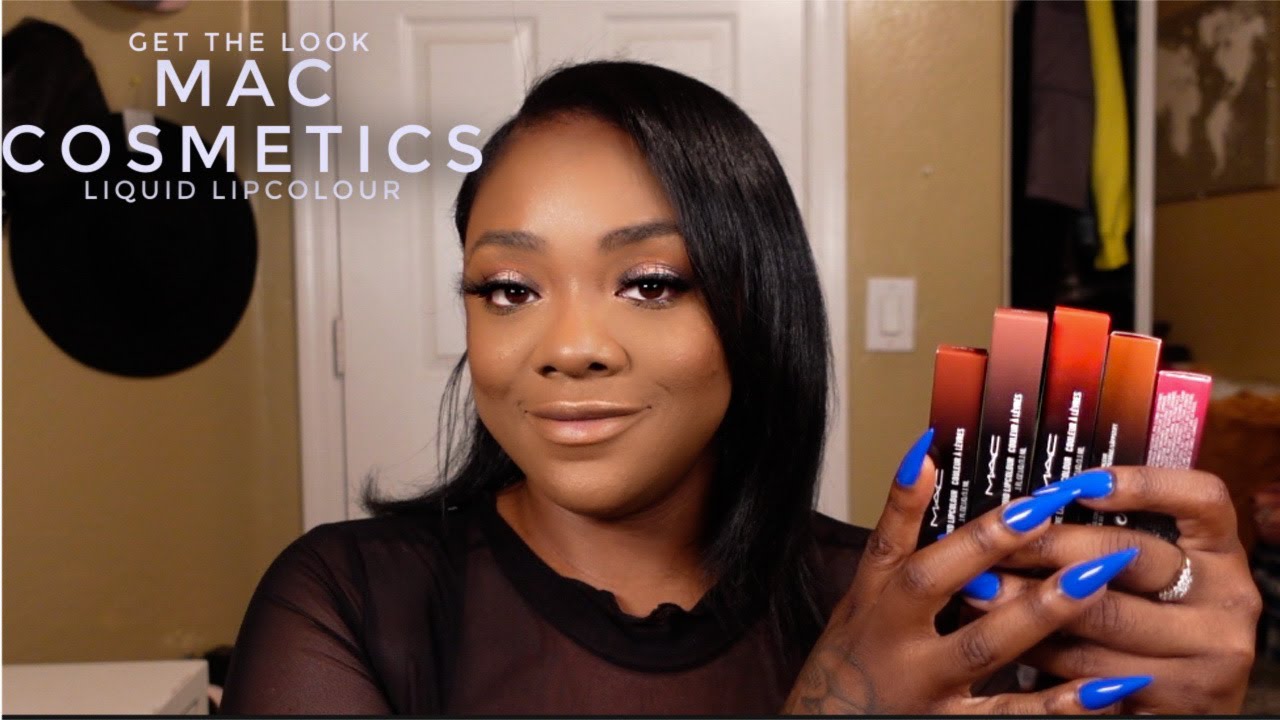 New MAC Cosmetics Love Me Liquid Lipcolour For Brown Skin Girls 2021
