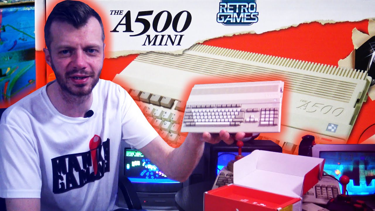 A500 mini (prezentacja i test Amiga 500 mini)