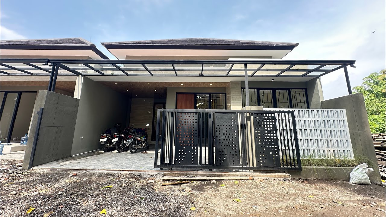 Rumah Mewah 1 Lantai Modern Limasan di Sleman | Harga 900 Jutaan 🔥