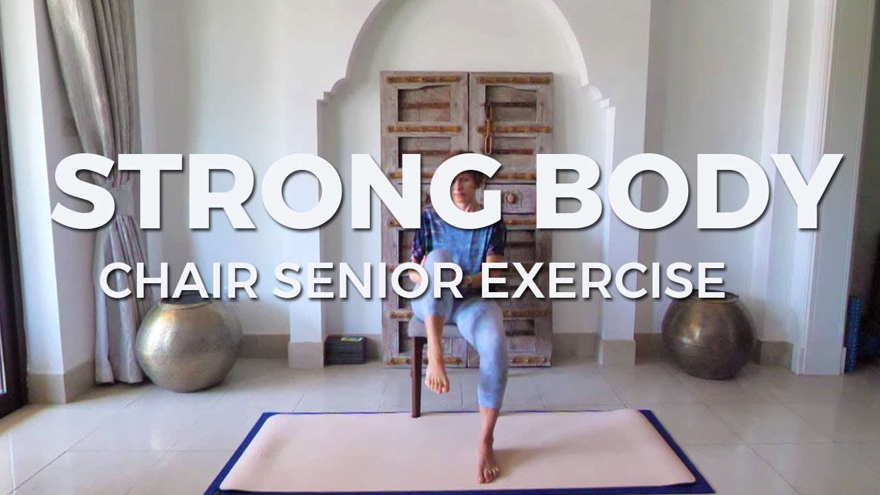 STRONG BODY | Chair Exercise for Seniors | Flexible Yoga | Active Senior