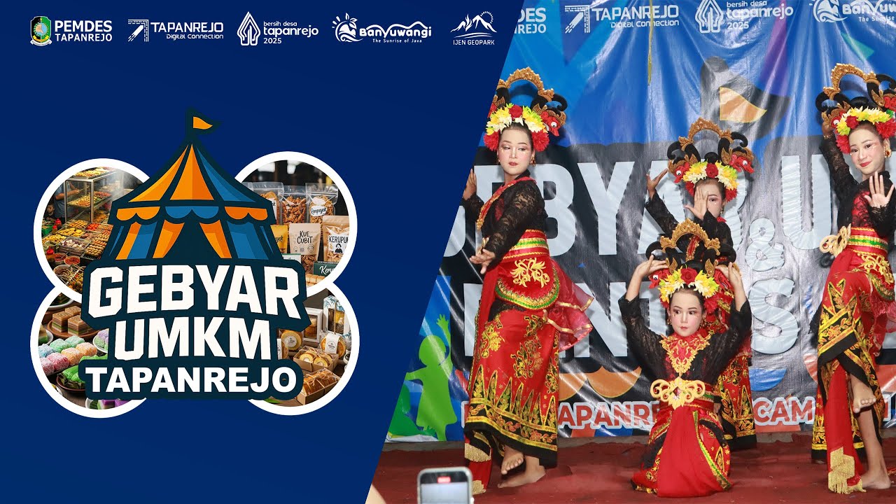 Gebyar UMKM dan Pentas Seni Desa Tapanrejo 2025