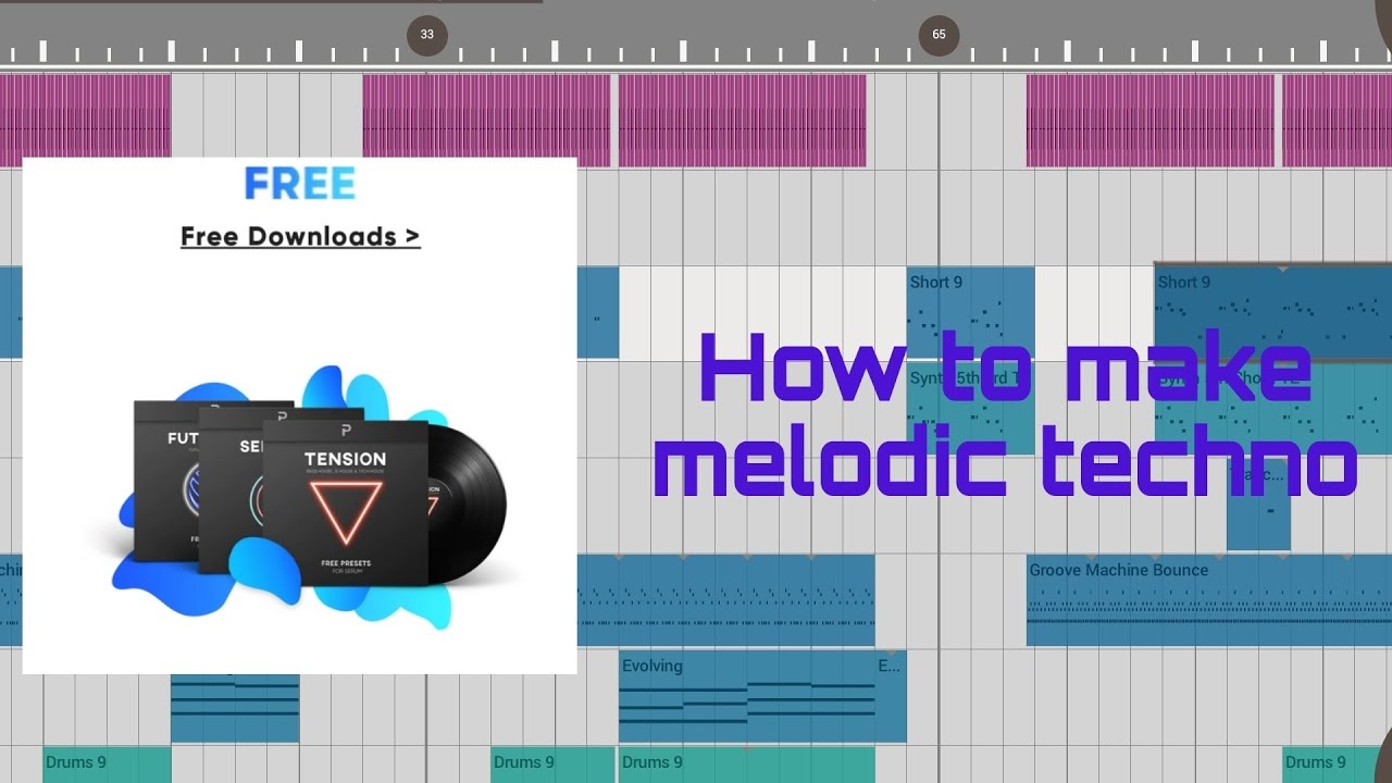 how to make melodic techno - FL studio mobile