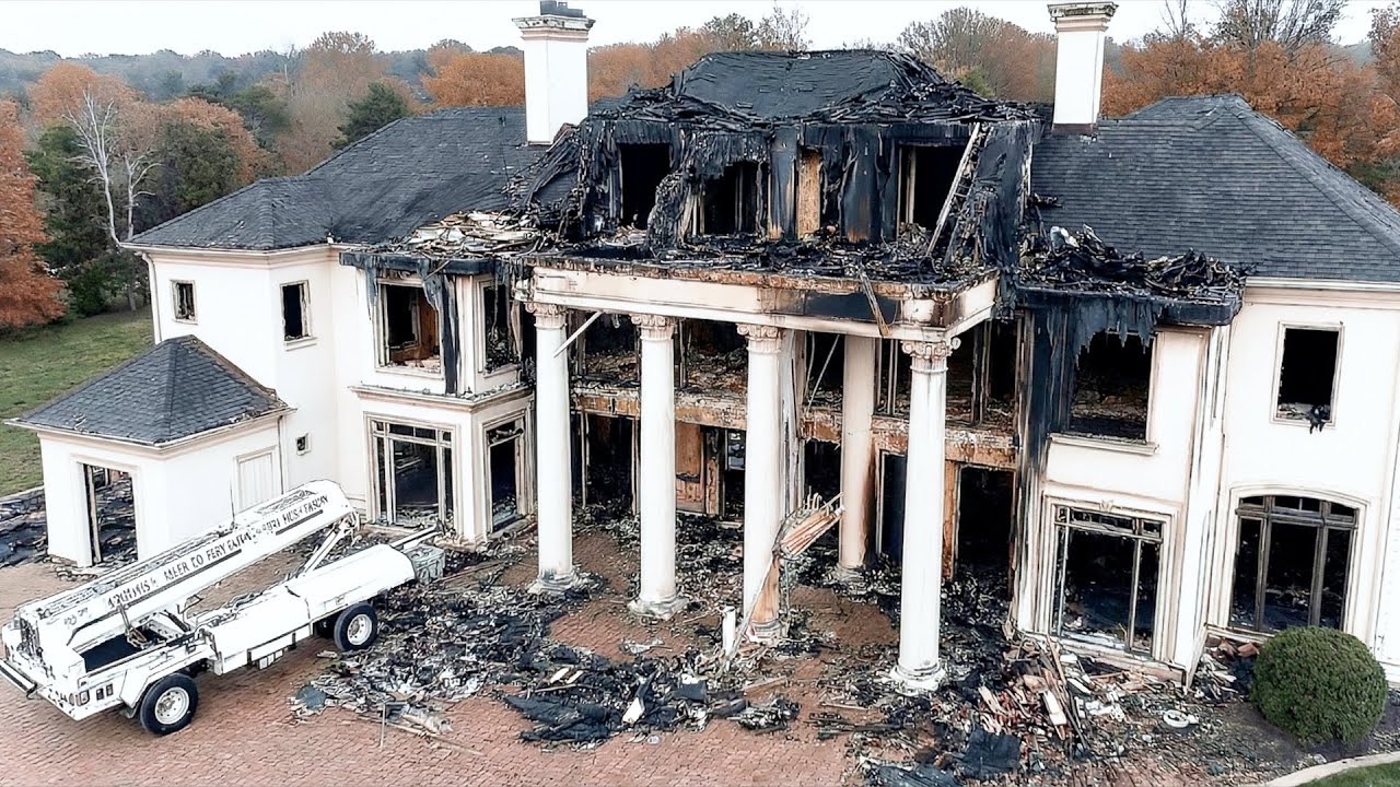 Family Buys $1.5M Burned Mansion and Turns it into Dream Home | by @Mike Thakur