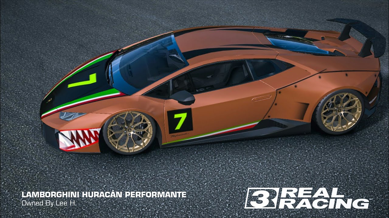 Real Racing 3 Customization Vinyl: Lamborghini Huracan
