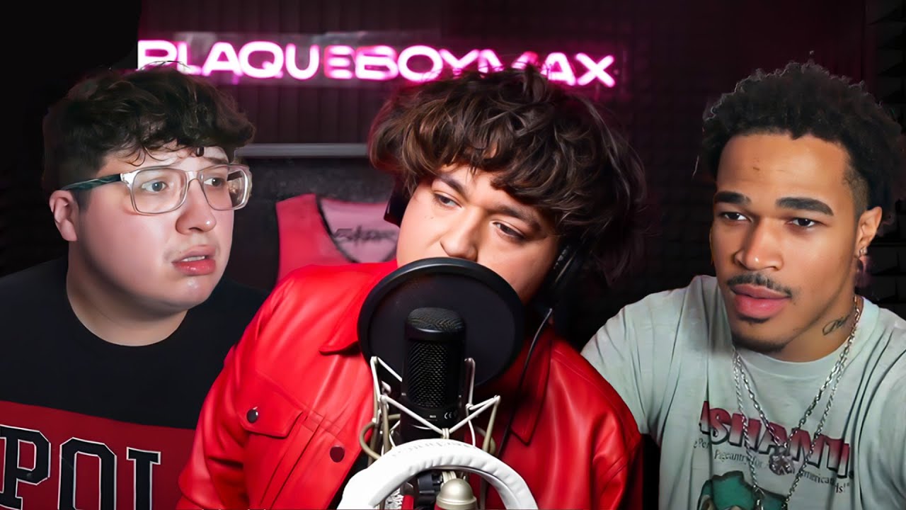 NOAH MEJIA, 2SLIMEY AND PLAQUEBOYMAX IN THE BOOTH