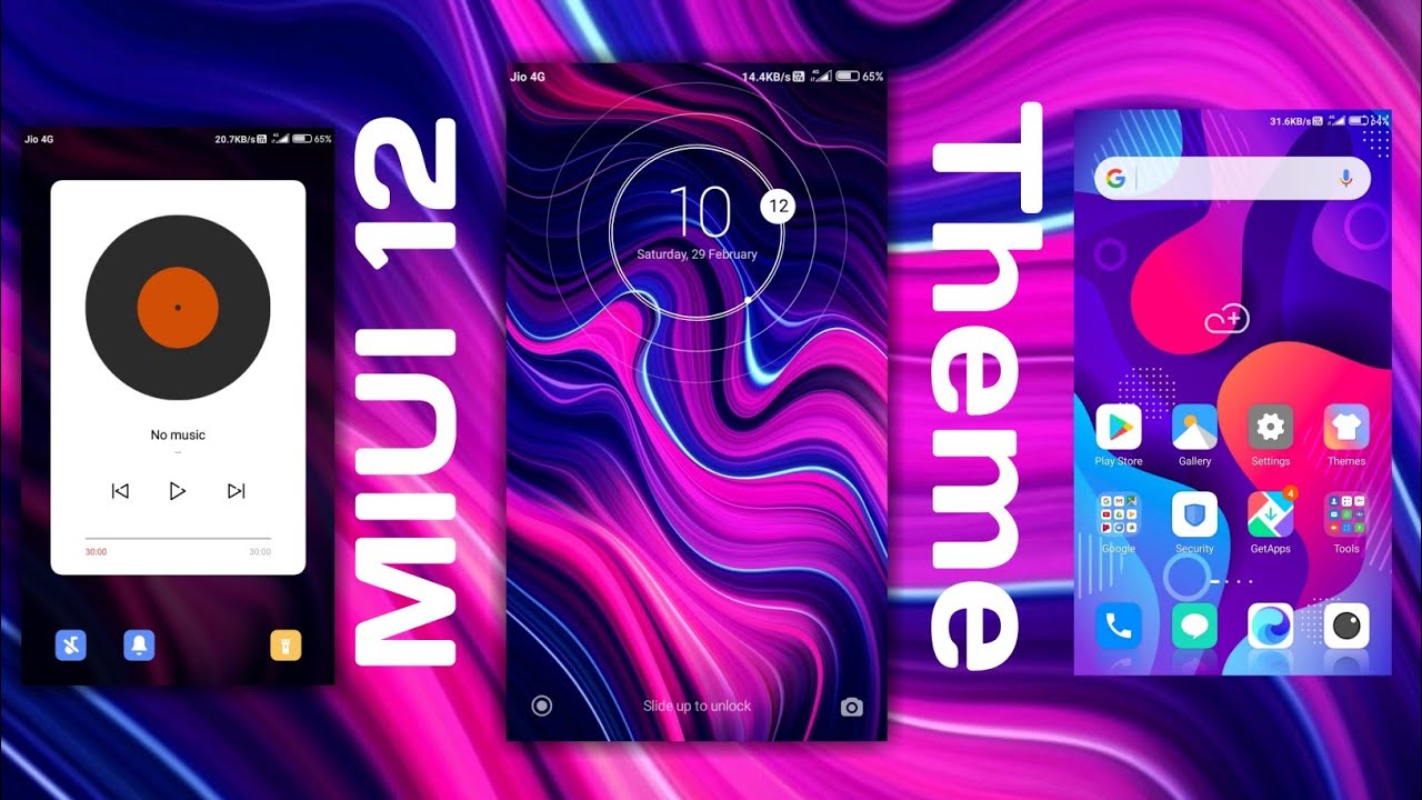 Miui 12 Lock Screen Theme || Miui 11 Theme New Lock Screen