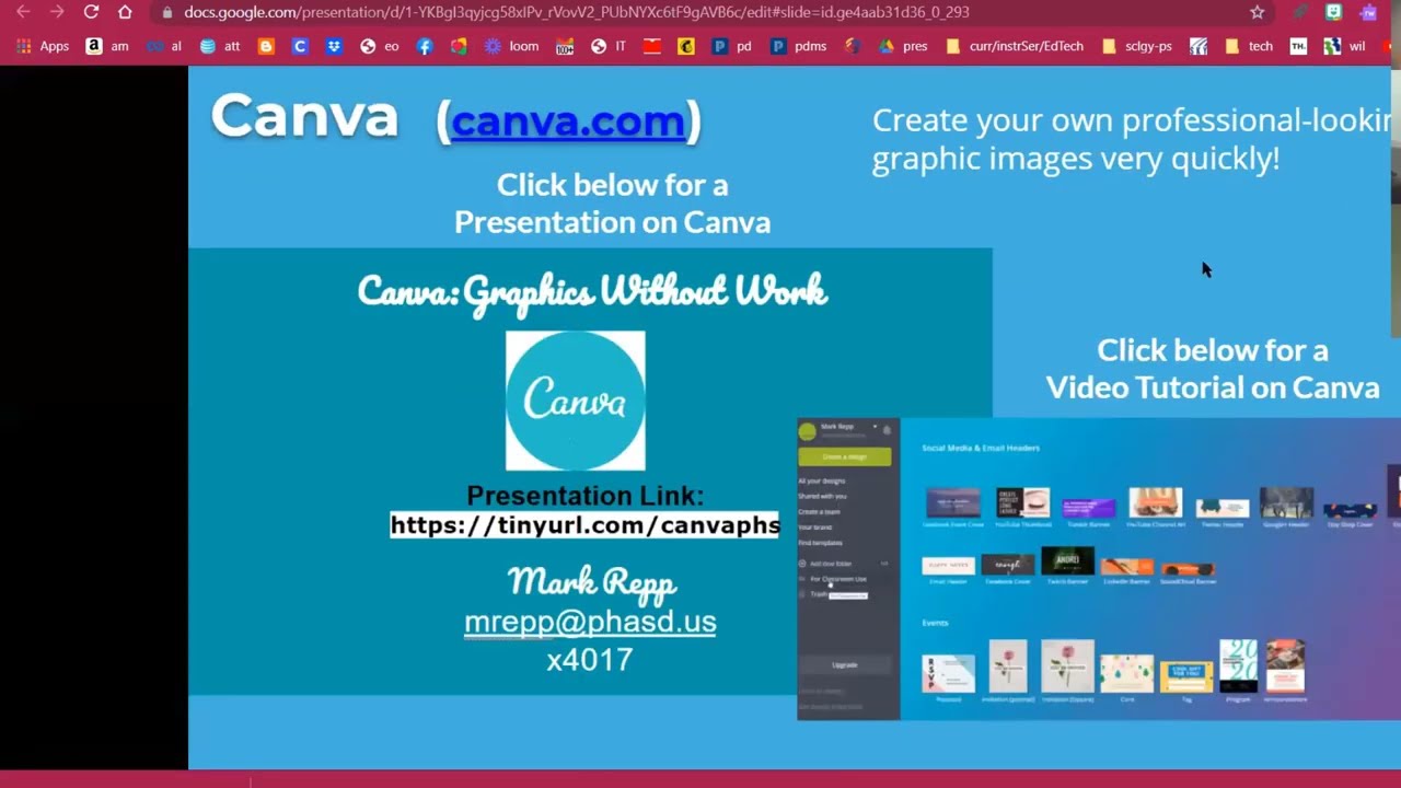 Canva Overview Demo