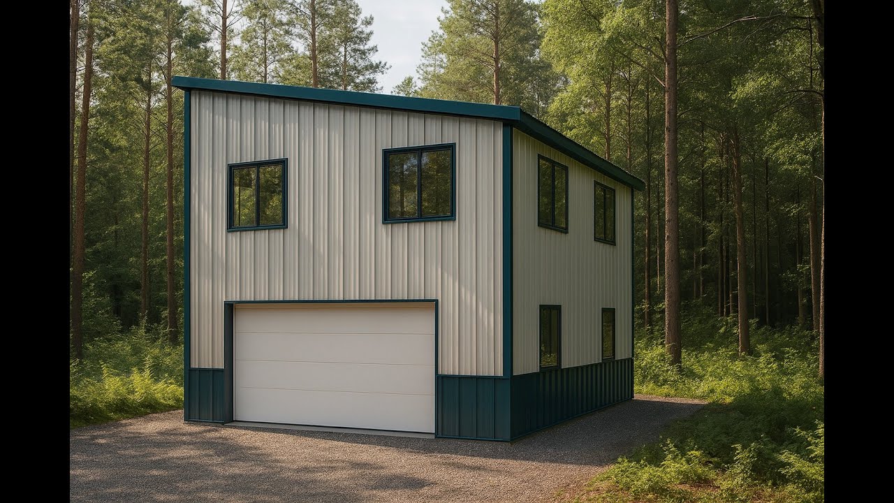 Build Your Dream 22x24 Garage ADU with Our Modern Prefab Kit!