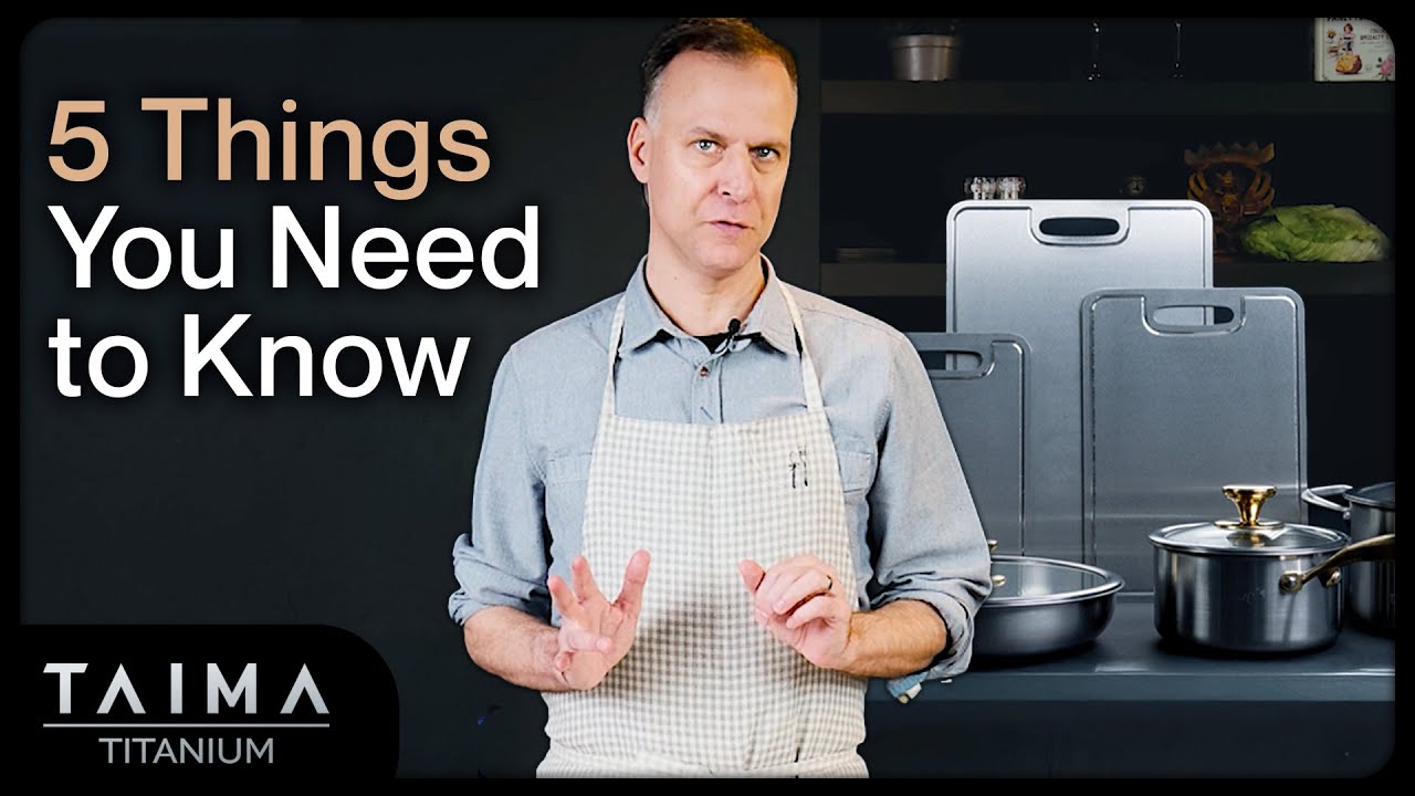 5 Things You NEED to Know Before Buying Titanium Cookware | Taima Titanium Kitchenware