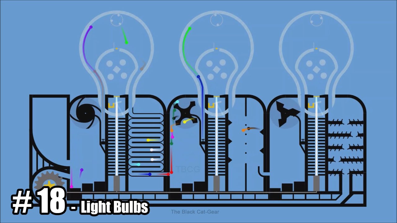 Light Bulbs - Algodoo Marble Race