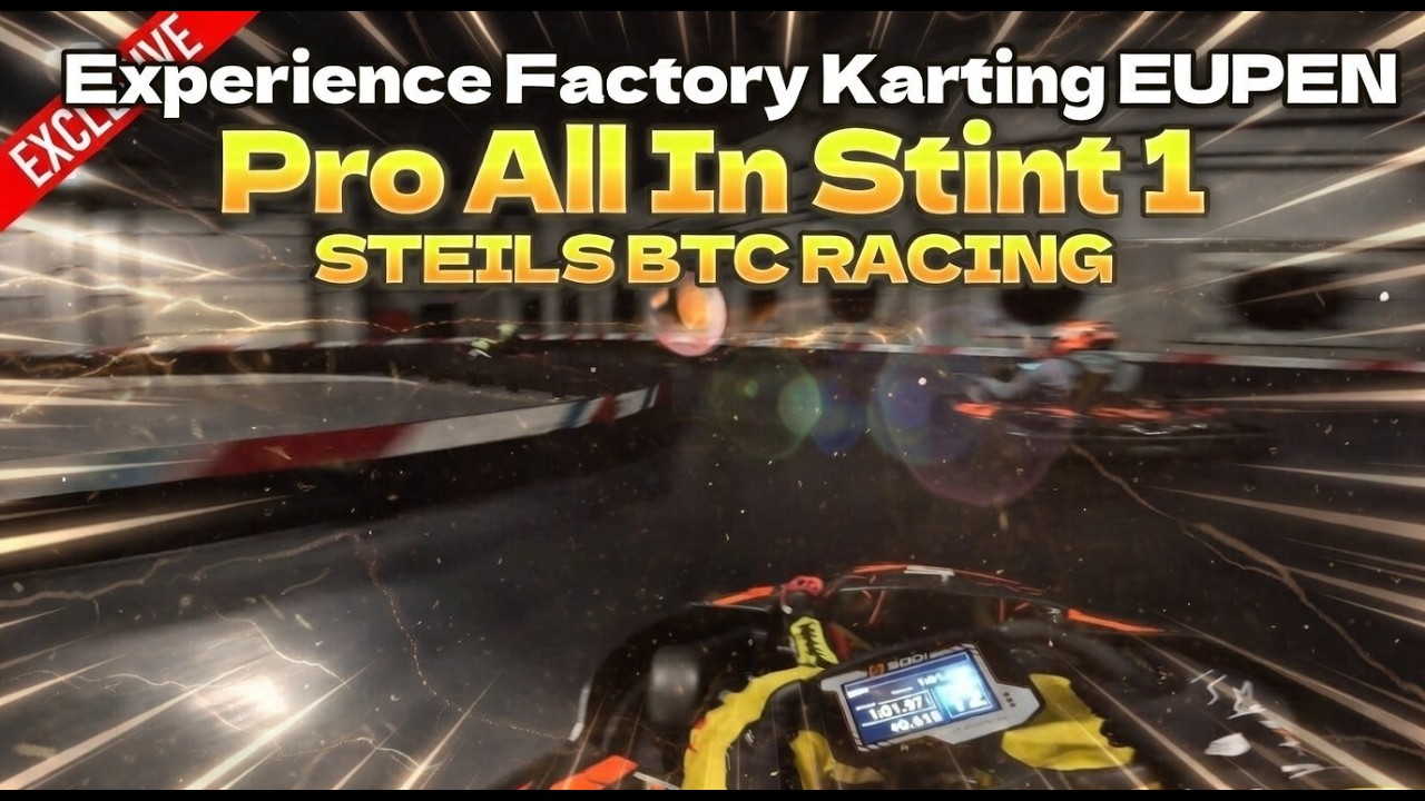 Experience Factory  Karting EUPEN - Pro All In Stint 1 - STEILS BTC RACING #viral #shorts