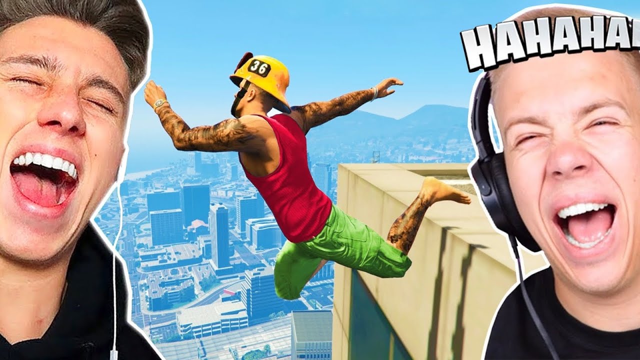 ZU SCHWERE GTA 5 nicht LACHEN CHALLENGE mit iCrimax