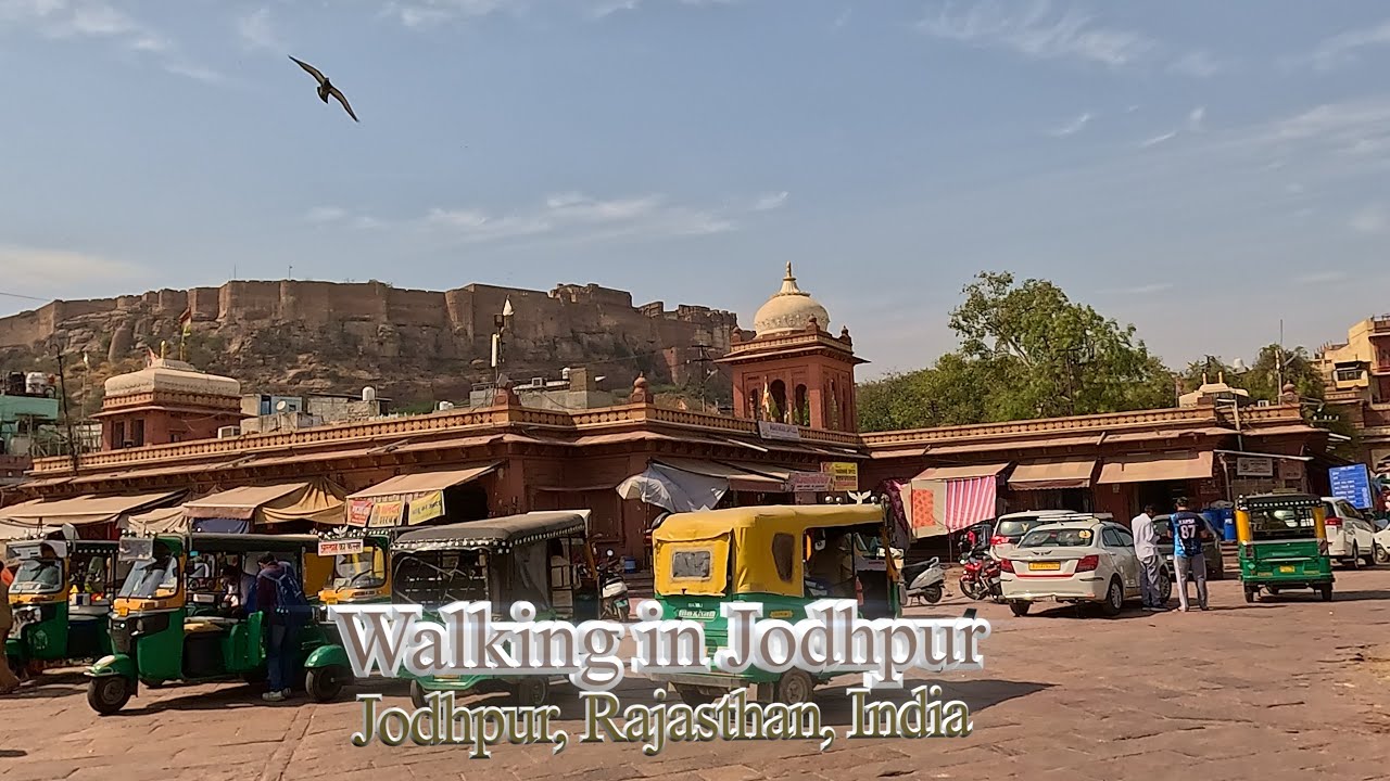 Walking in Jodhpur | Clock Tower, Jodhpur | Rajasthan Tour | Jodhpur, Rajasthan, India