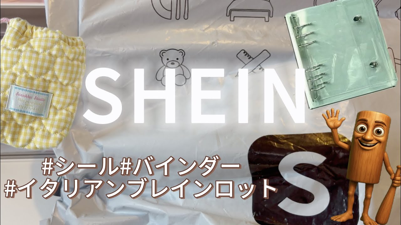 【購入品紹介】SHEINのシールが安すぎた！シール帳にぴったり