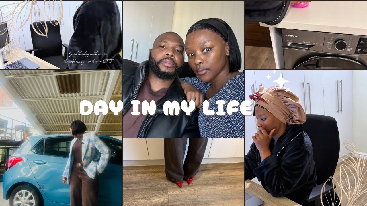 Day in my life in the cold rainy weather|work| shopping