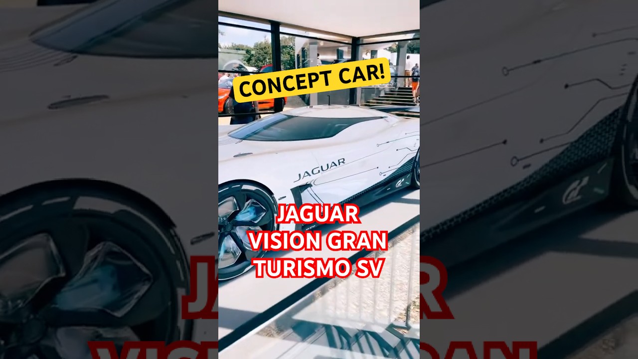 Jaguar Vision Gran Turismo SV – The Last Concept Before the Rebrand | Electric Hypercar Walkaround!