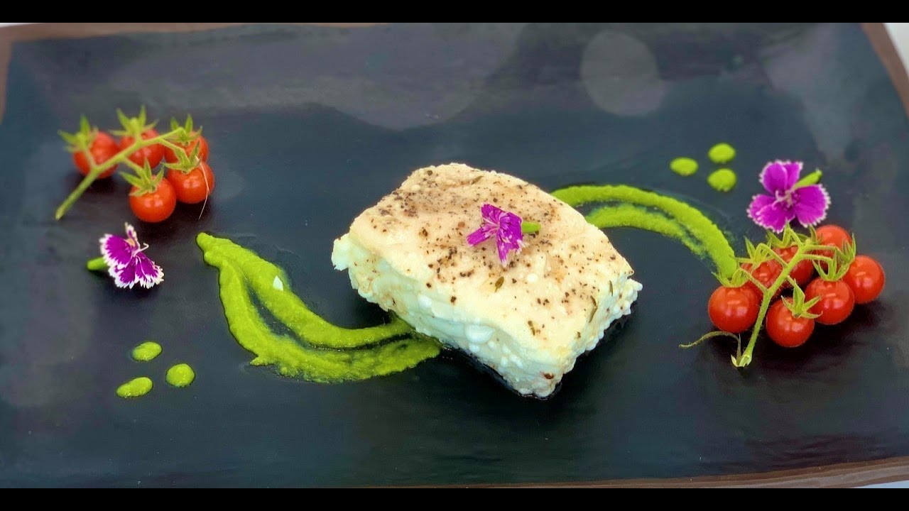 Halibut Confit / Herb Olive Oil Poaching