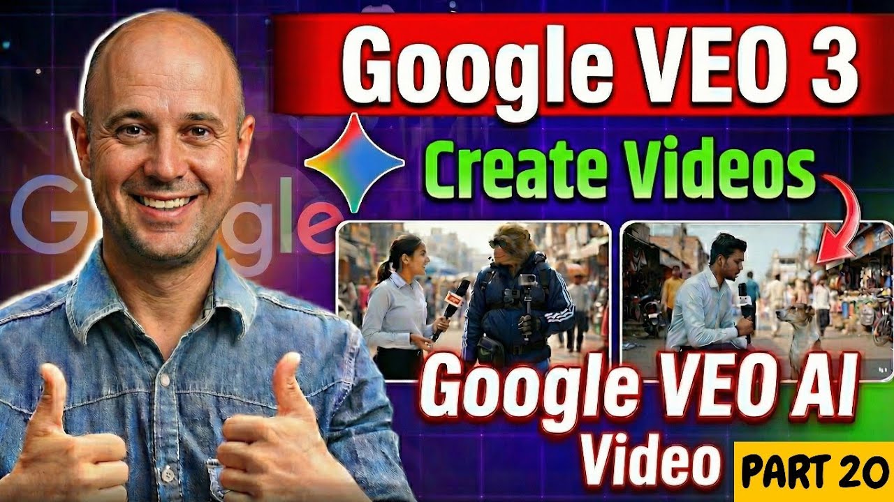 Google VEO: видео с искусственным интеллектом | Часть 20 - Влогер в стиле селфи