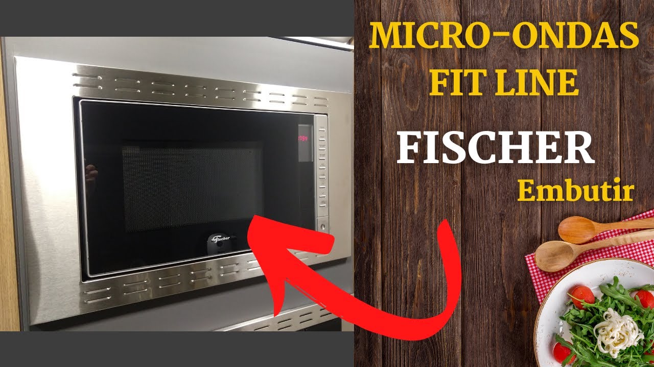 Forno de Micro-ondas Fischer, modelo FIT LINE 25 litros. O que é e como funciona?