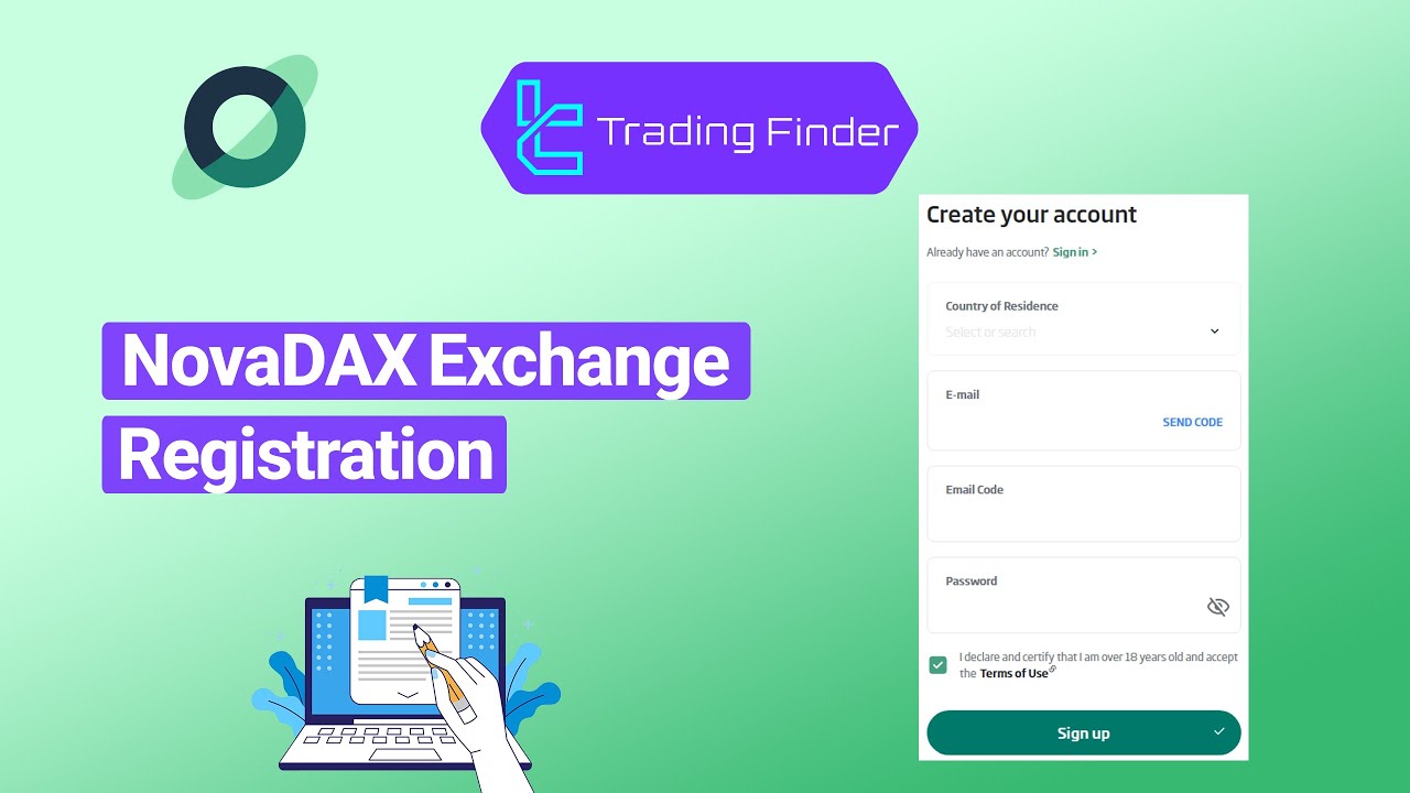 💎NovaDAX Exchange Registration 2025 [Signup in Under 5 Minutes] - [TradingFinder]