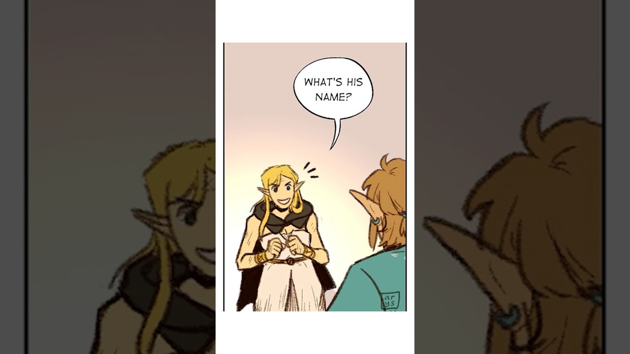 Link introduces his new horse to Zelda