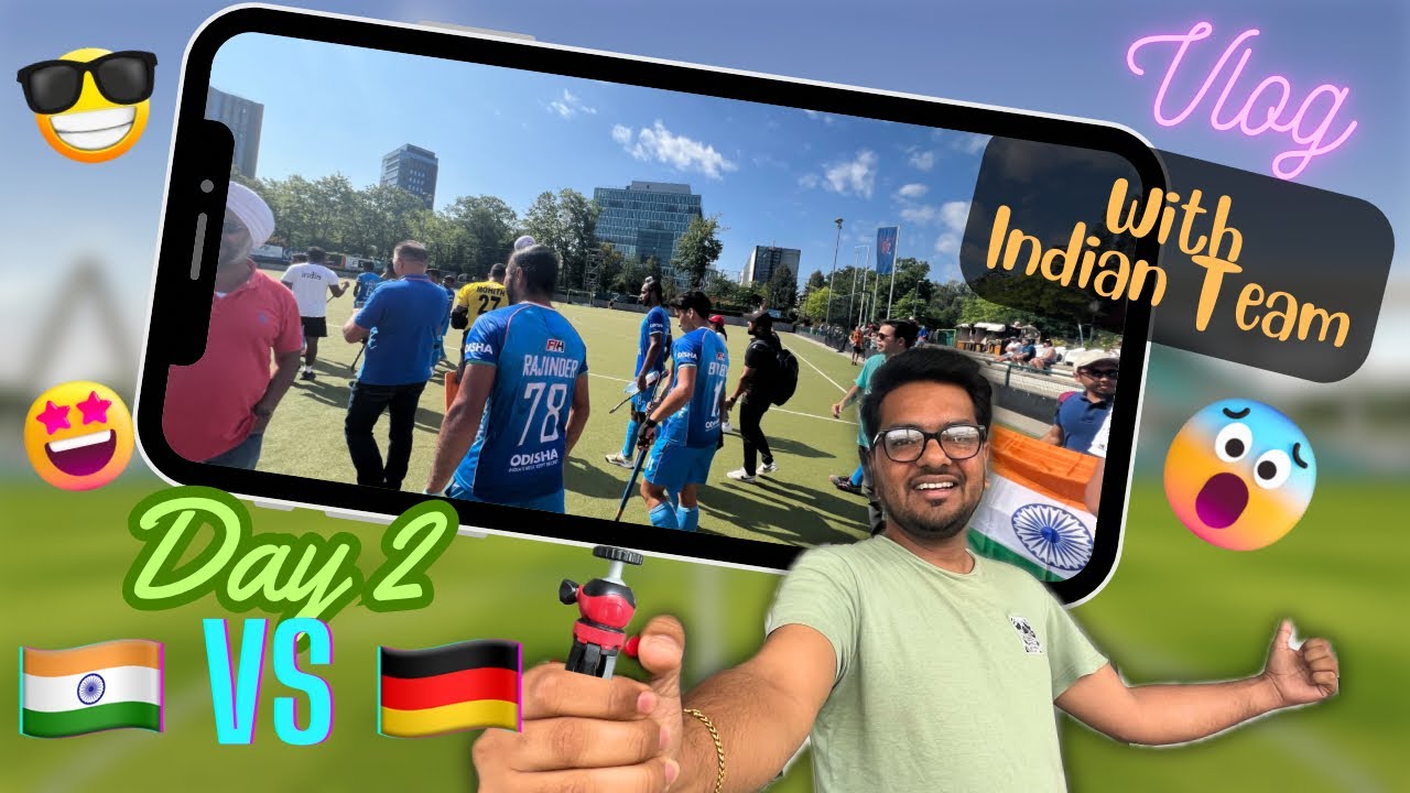 Day2: India 🇮🇳 v/s Germany 🇩🇪 Hockey Match 
