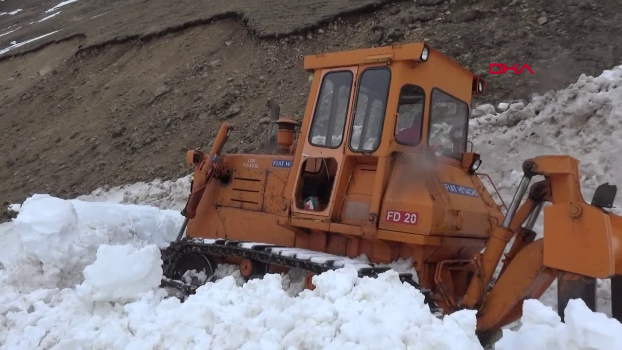 Kardan dolayı 5 aydır kapalı kalan Ovit Dağı geçidi açıldı
