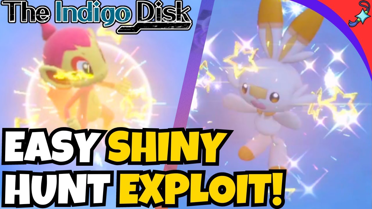 EASY Shiny SCORBUNNY and CHIMCHAR for Pokemon Indigo Disk